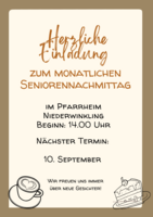 Logo Seniorennachmittag