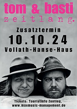 Banner tom & basti "zeitlang"