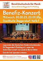 Logo Benefizkonzert der Berufsfachschule für Musik Plattling