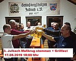 Logo Abgesagt - 4.Julbach Maßkrug stemmen + Grillfest bei den Schloßbergschuetzen Julbach e.V.