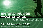 Logo Entspannungswochenende mit Tai Chi & Zen Meditation