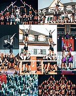 Logo Diskothek Vulcano, Aicha - Auftritt Showtanzgruppe