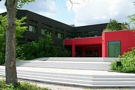 Banner Einweihung Mittelschule Ruhmannsfelden