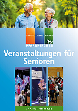 Banner Ü-60-Tanzparty in der Stadthalle Pfarrkirchen
