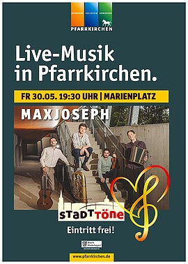 Banner StadtTöne: MAXJOSEPH