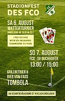 Logo Stadionfest des FCO mit Watterturnier