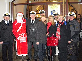 Banner MKS besucht die gemeinsame Weihnachtsfeier mit der UK- und MK - München