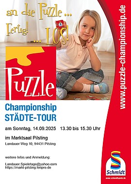Banner Puzzle-Spaß für die ganze Familie