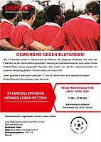 Logo ABGESAGT!!!!!!! DKMS Registrierungsaktion im Vereinsheim