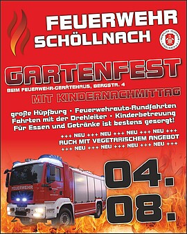Banner Gartenfest