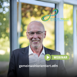 Banner Webinar: Kann euer Geschäftsmodell auch Gemeinwohl machen? Eine Einführung in das ECOnGOOD Business Canvas mit Hartmut Schäfer