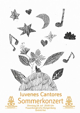 Banner Iuvenes Cantores Sommerkonzert