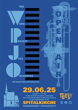 Banner Jazz@Spitalplatz: WPJO - THE WORK PROJECT JAZZ ORCHESTER