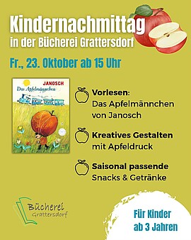 Banner Kindernachmittag: Herbstfreunde