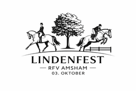 Banner Lindenfest des Reit-und Fahrvereins Amsham