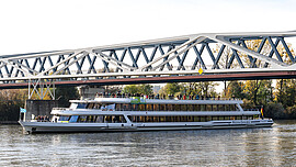 Banner Natur- und Kultur-Erlebnis-Schifffahrt auf der Donau Von Vilshofen nach Straubing mit dem Barefoot-Boat
