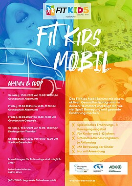 Banner Fit-Kids Mobil in Osterhofen