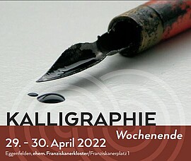 Banner Kalligraphie Wochenende