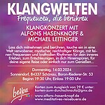 Logo 14.03. Klangwelten Alfons Hasenknopf & Michi Leitinger Klangkonzert im Sonnendorf
