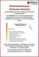 Logo Infoveranstaltung zur Wohnraum-Beratung