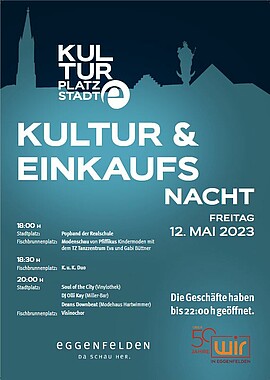 Banner Lange Kultur- und Einkaufsnacht