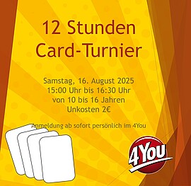 Banner 12 Stunden Card Turnier