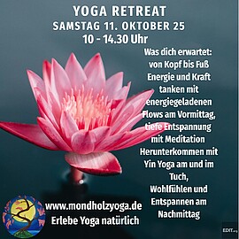 Banner Yoga Retreat mit einem Hauch von Ayurveda