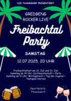 Logo Freibachtalfest Thanndorf mit Dorfmeisterschaft