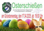 Logo Osterschießen - jeder füllt sein Osternest selbst...