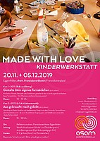 Logo Made with love - Kinderwerkstatt 