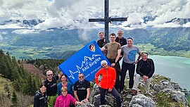 Banner Bergwanderung auf die Kampenwand