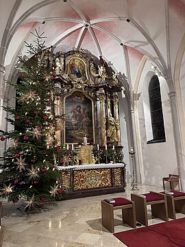 Banner Gestaltung des Gottesdiensts am Heiligen Abend 