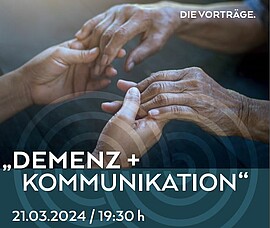 Banner "Demenz und Kommunikation"