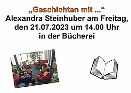 Banner Geschichten mit Alexandra Steinhuber