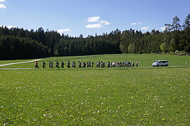 Banner Fahrt zur 13. Deininger Reservistenwallfahrt