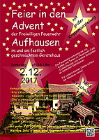 Logo Feier in den Advent
