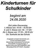 Logo Jugendfreizeitsport ab der 4. Klasse