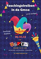 Logo Faschingstreiben in da Gmoa