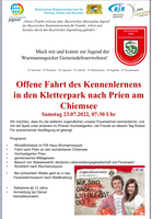 Logo Jugendfeuerwehr - Kennenlernfahrt nach Prien am Chiemsee