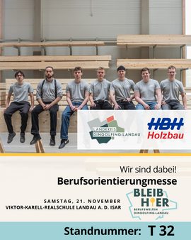 Banner Berufsorientierungsmesse "Bleib Hier"