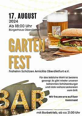 Banner Gartenfest 2024