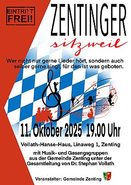 Banner Zentinger Sitzweil