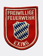 Logo 150-jähriges Gründungsfest der Freiwilligen Feuerwehr Exing
