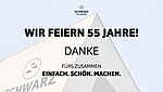 Logo Wir feiern 55 Jahre!