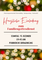 Logo Familiengottesdienst in Niederwinkling