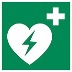 Logo Defibrillator-Schulung!