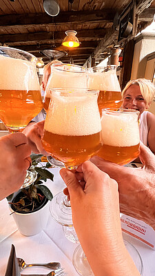 Banner "Bieriger Abend"