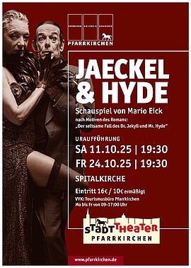 Banner StadtTheater: Jaeckel & Hyde 