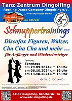 Logo Schnuppertraining Discofox Figuren, Walzer, Cha Cha Cha und mehr … für Anfänger und Wiedereinsteiger