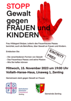 Logo Stopp Gewalt gegen Frauen und Kindern